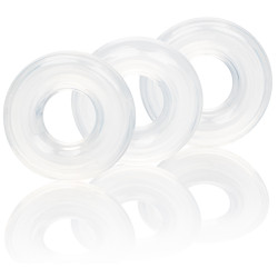 Calexotics Lot de 3 cockrings souples Stacker 20mm